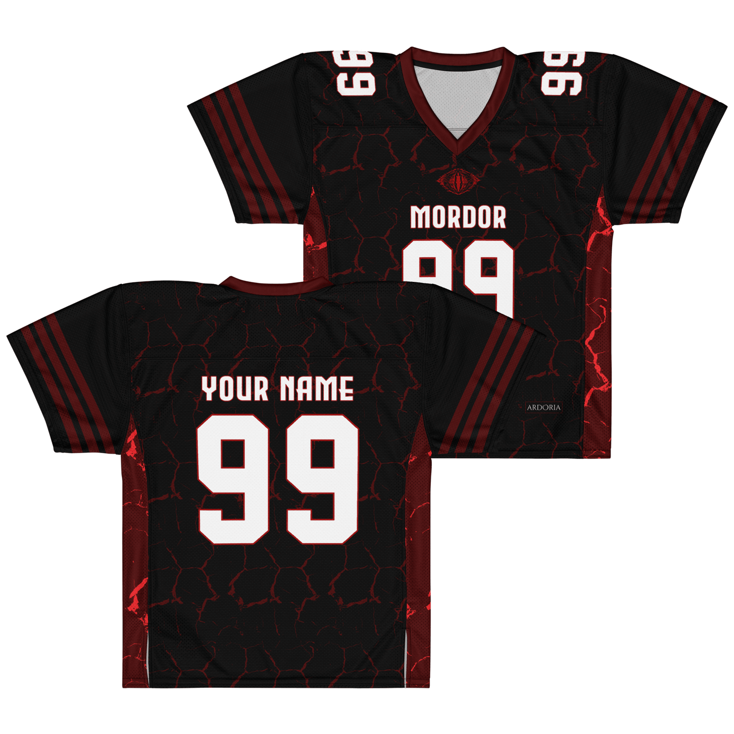 Mordor American football jersey