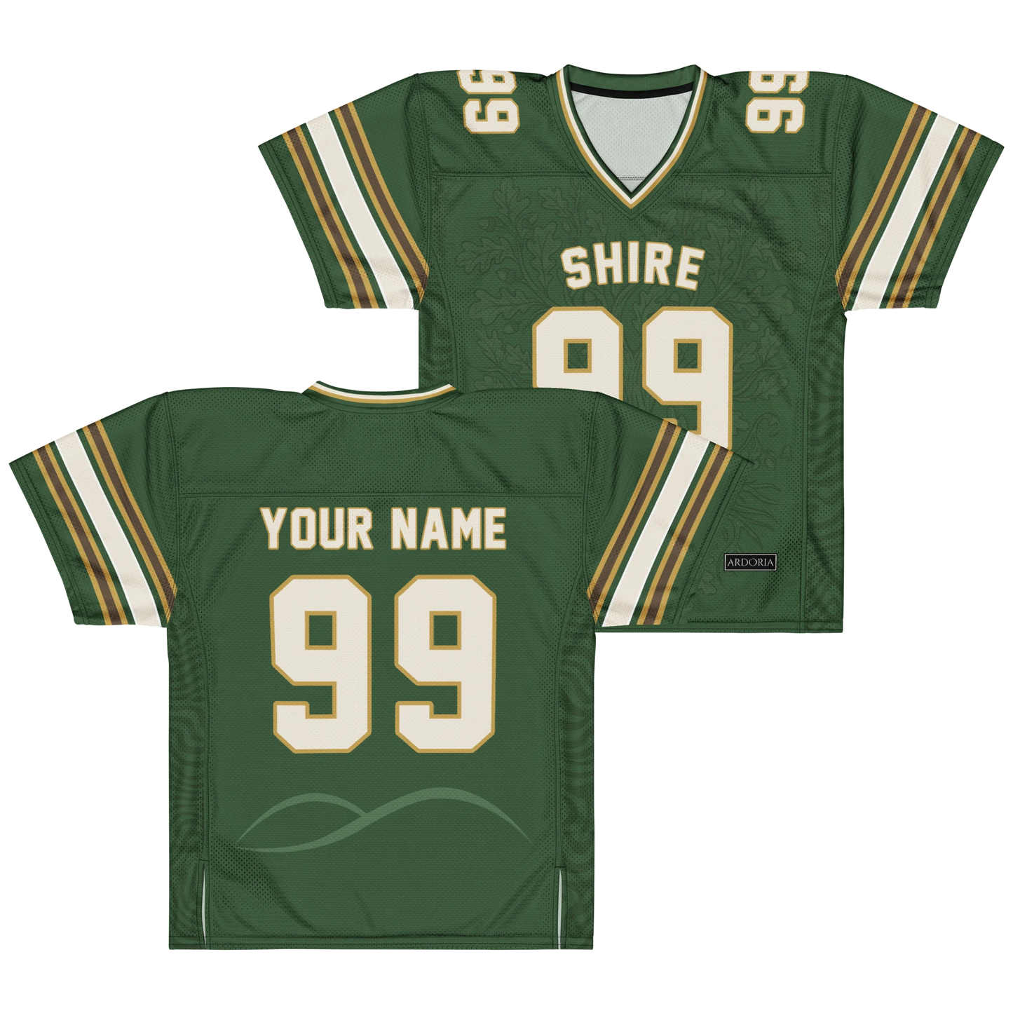 Camiseta de fútbol americano de Shire