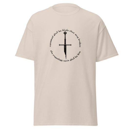 Lord Of The Rings Narsil Unisex T-Shirt (Black Edition)