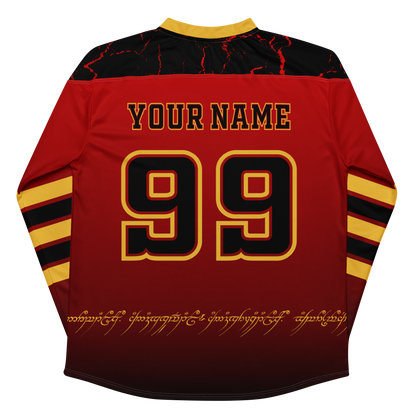 Mordor hockey fan jersey