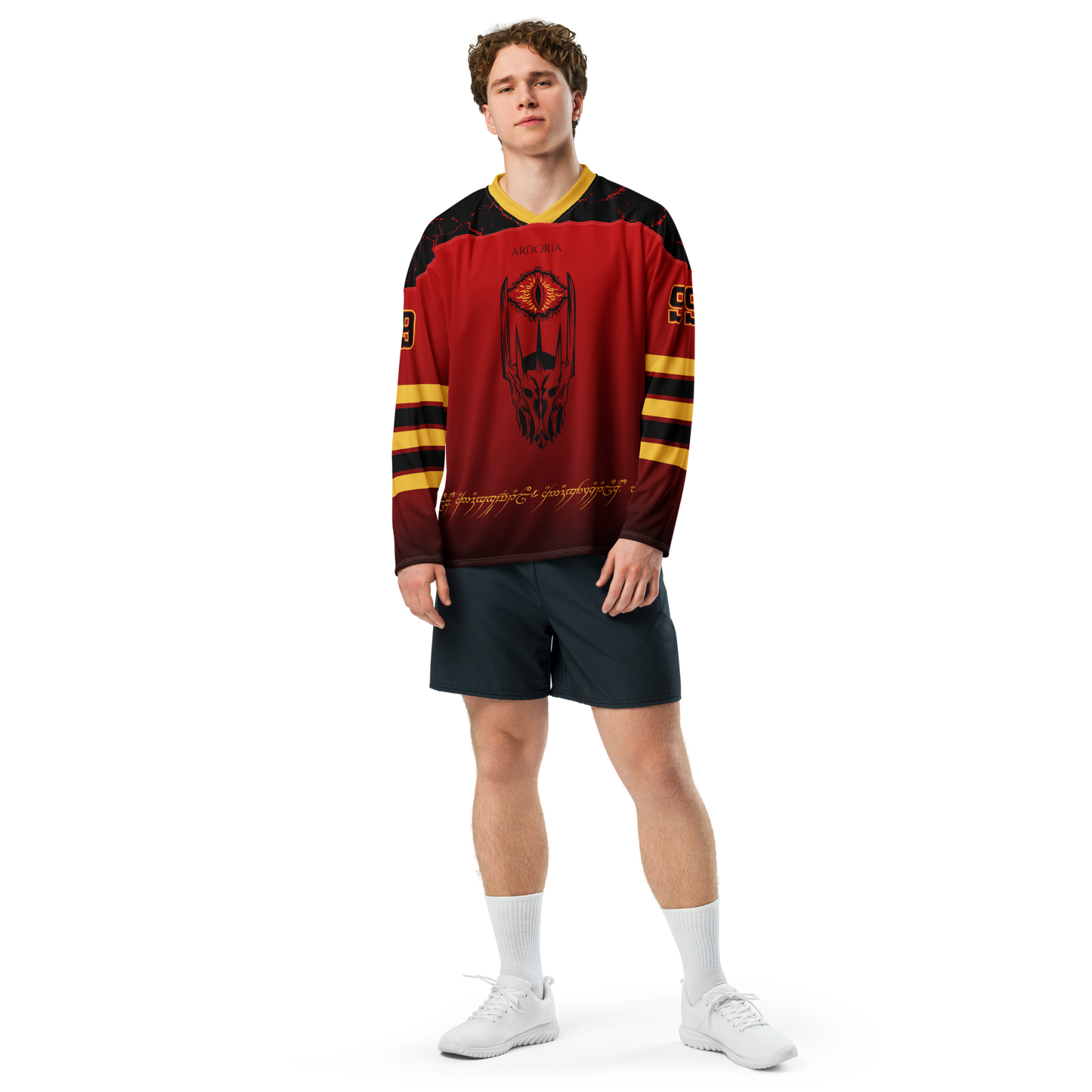 Mordor hockey fan jersey