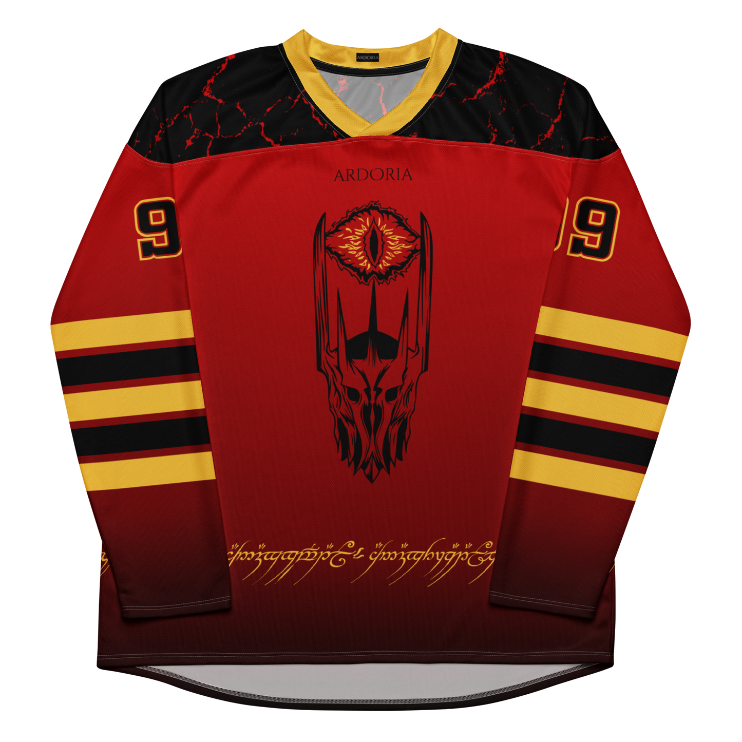 Mordor hockey fan jersey