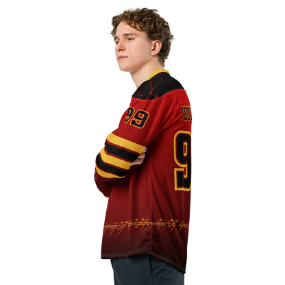 Mordor hockey fan jersey