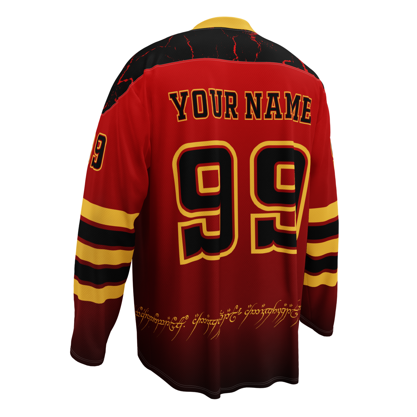 Mordor hockey fan jersey