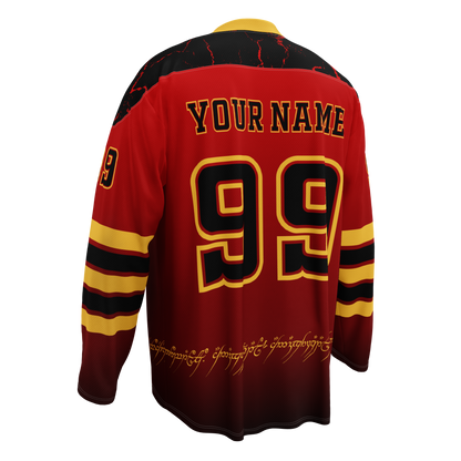 Mordor hockey fan jersey