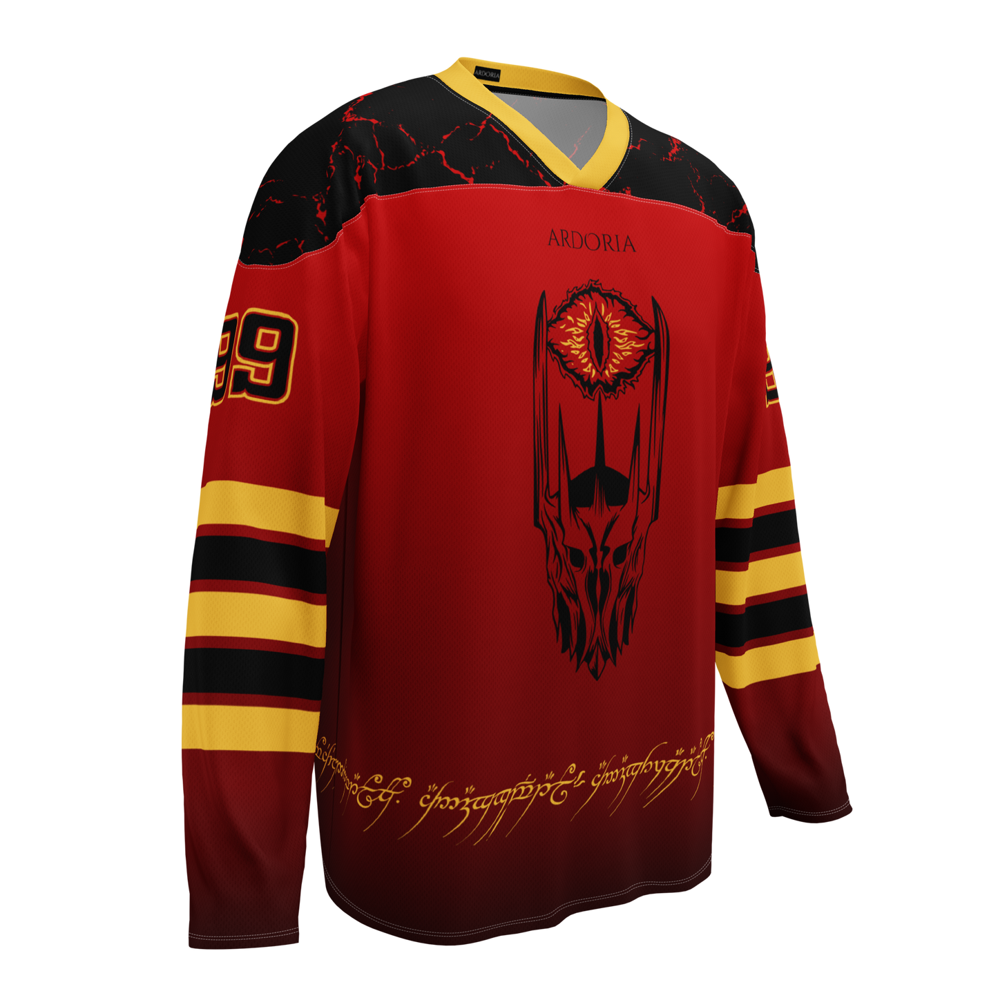 Mordor hockey fan jersey