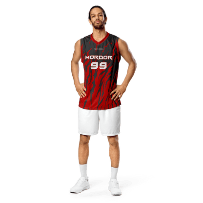 Camiseta de baloncesto de Mordor