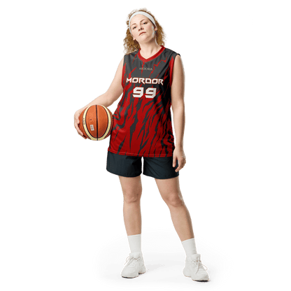 Camiseta de baloncesto de Mordor