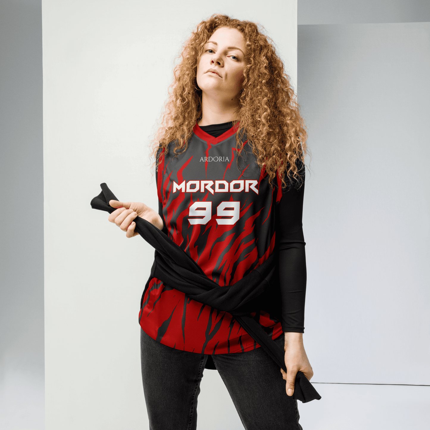 Camiseta de baloncesto de Mordor