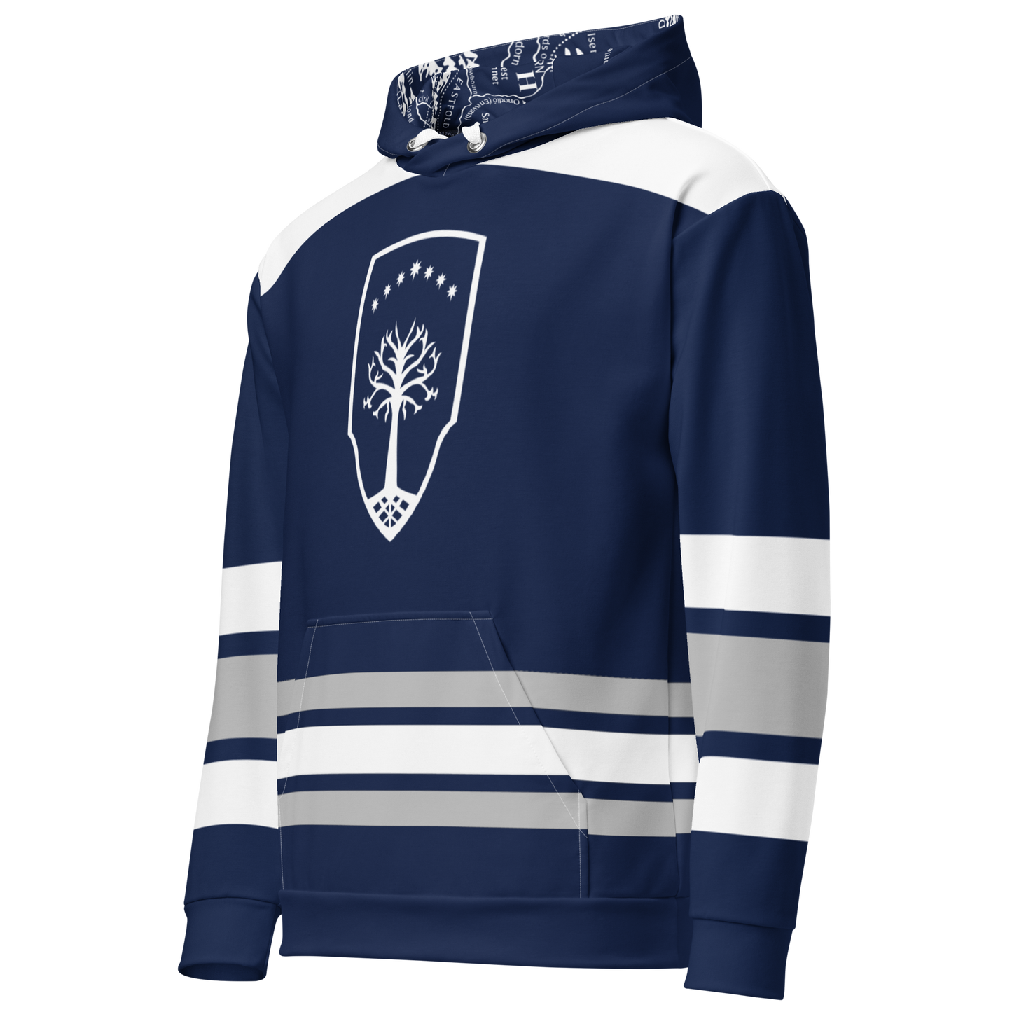 "Kingdom of Gondor" v2 All-Over Print Hoodie