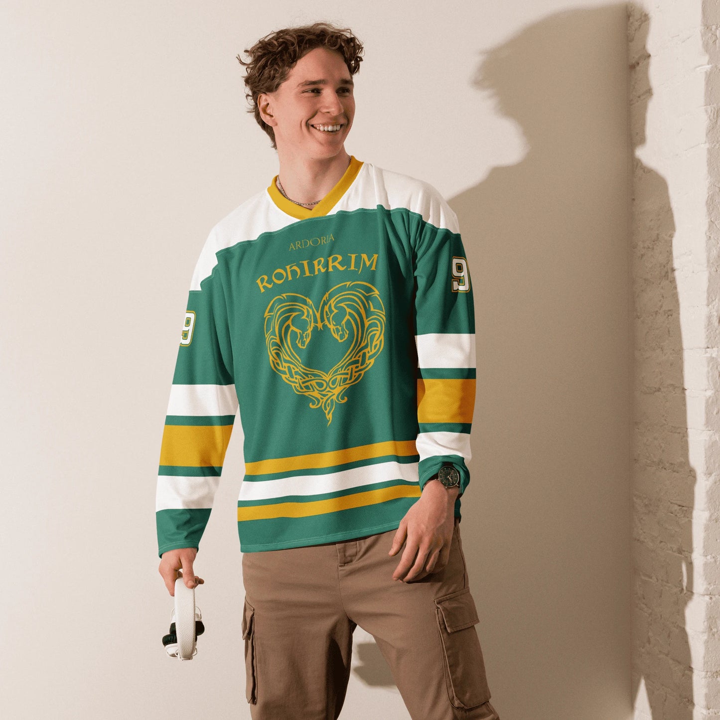 Camiseta de aficionado al hockey de Rohan