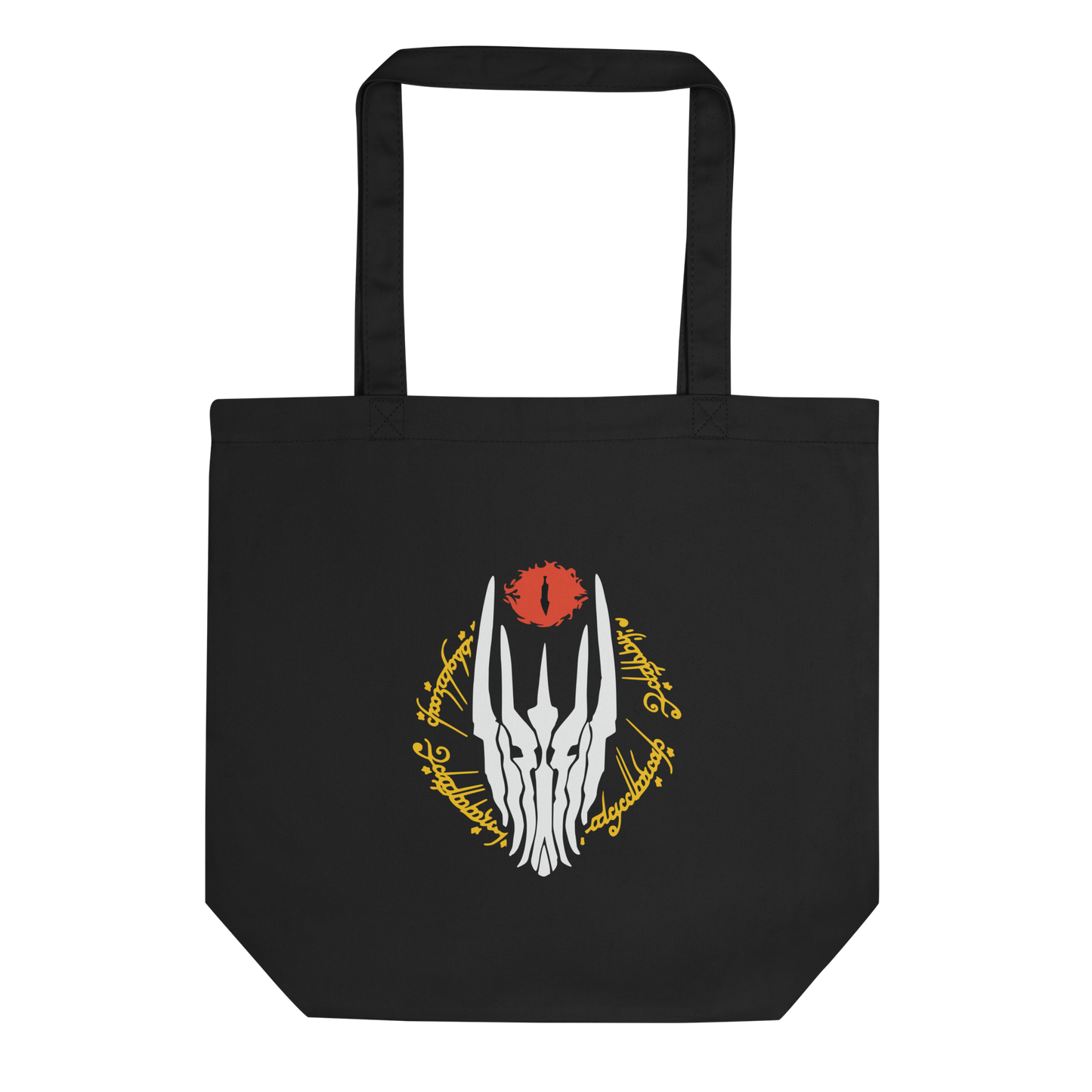 Dark Lord Sauron EcoTote Bag (White Edition)