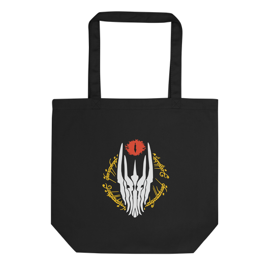 Dark Lord Sauron EcoTote Bag (White Edition)