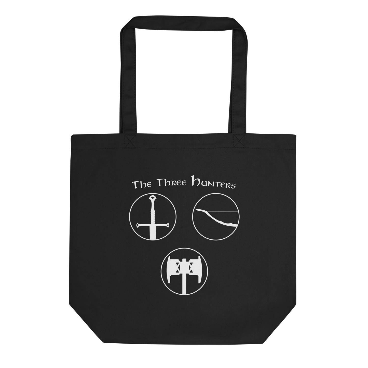 The Three Hunters Eco Tote Bag (White Edition)