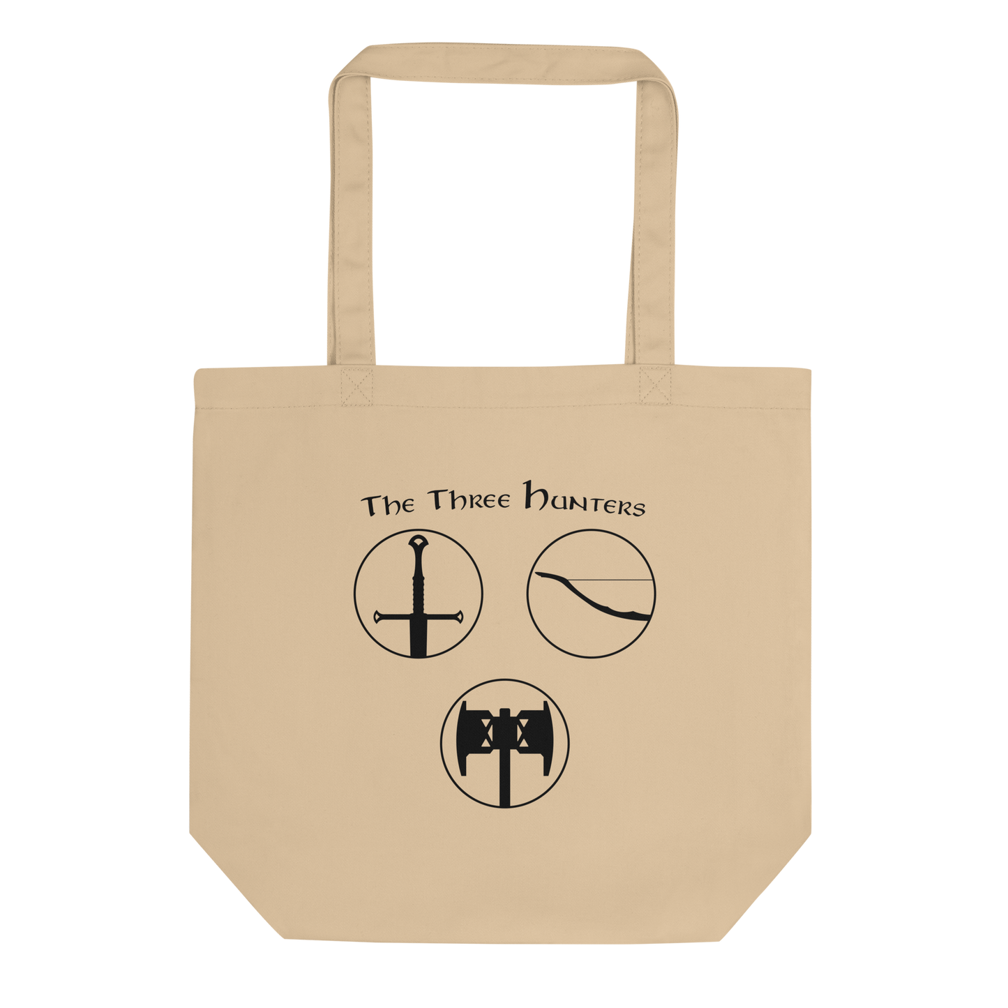 The Three Hunters Eco Tote Bag (Black Edition)