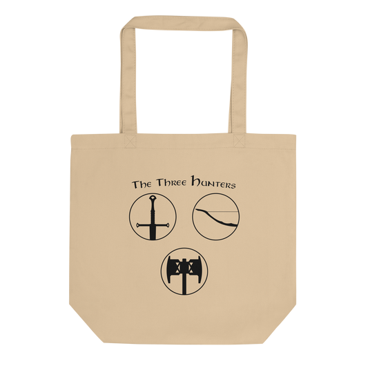 The Three Hunters Eco Tote Bag (Black Edition)