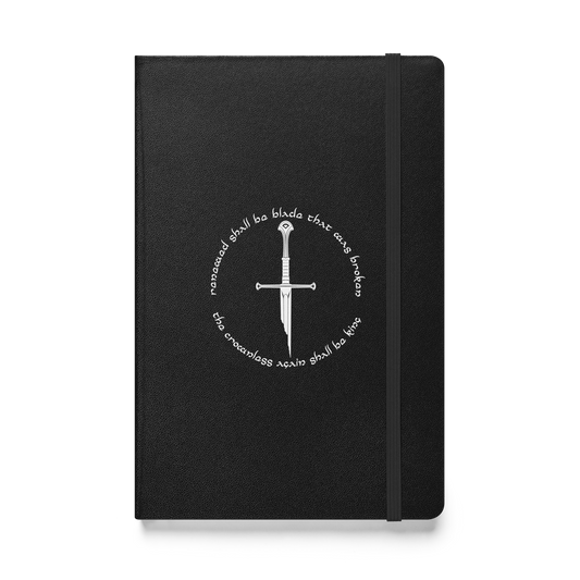 Lord Of The Rings Narsil Hardcover Notebook