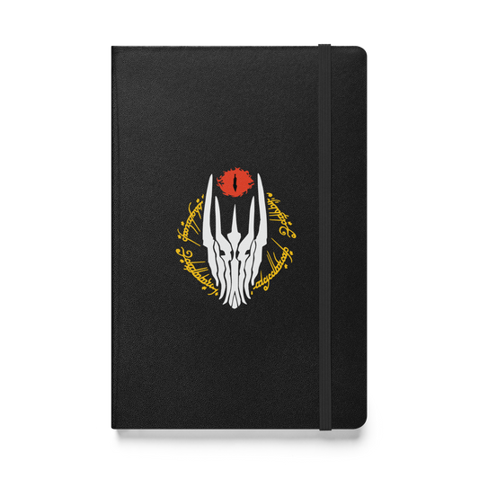 Dark Lord Sauron Hardcover Notebook