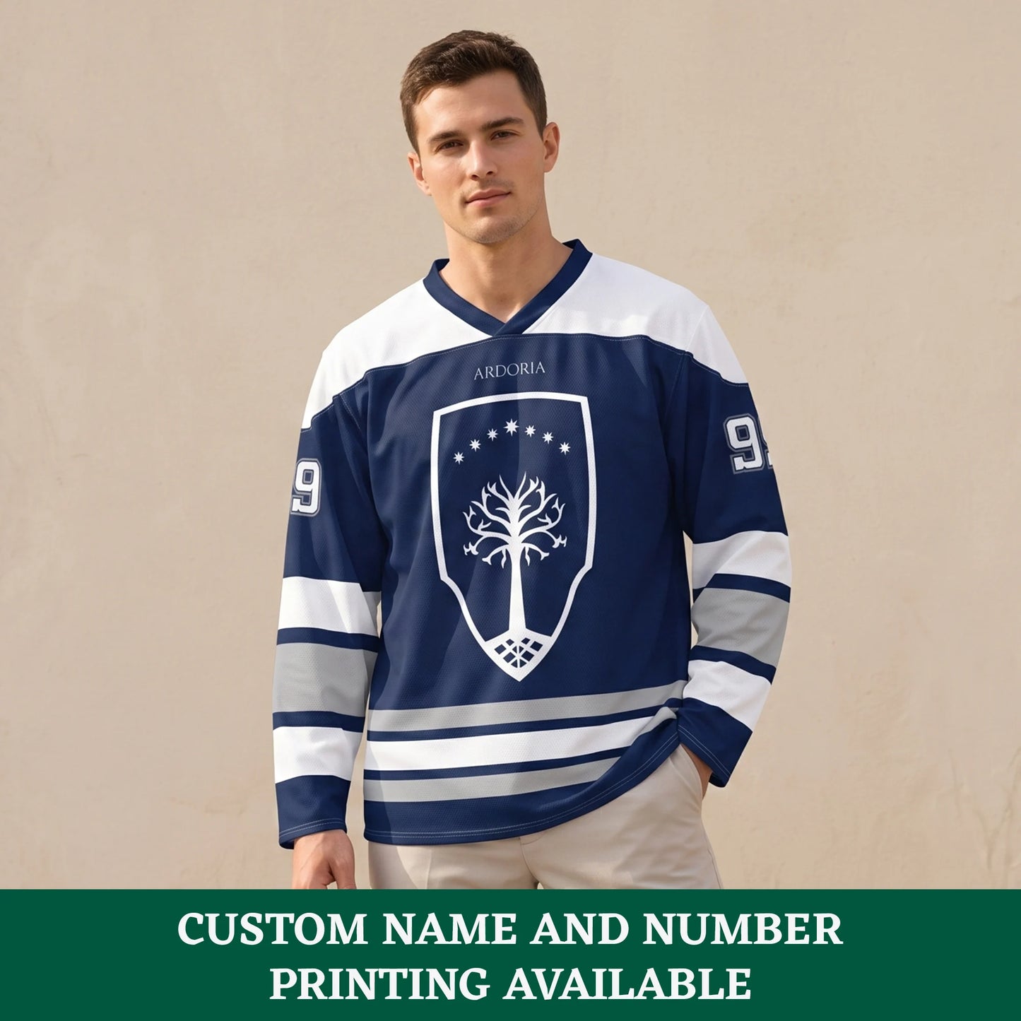 Camiseta de aficionado de hockey de Gondor