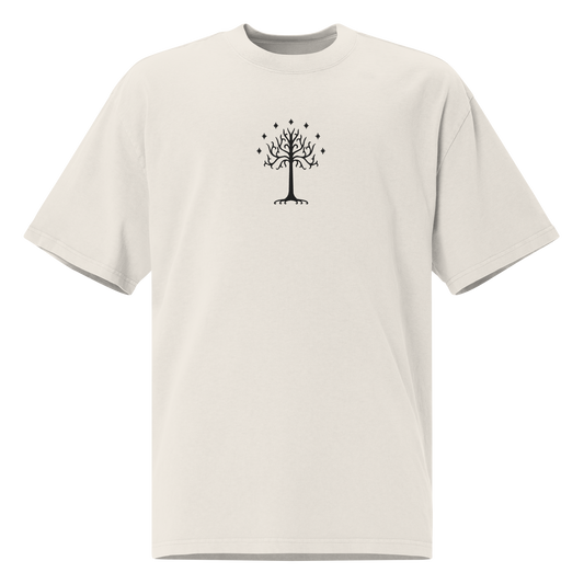 "The Tree Of Gondor" Oversized faded t-shirt