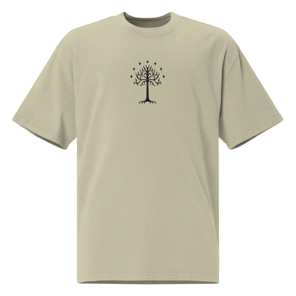 "The Tree Of Gondor" Oversized faded t-shirt