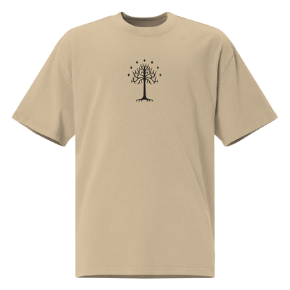 "The Tree Of Gondor" Oversized faded t-shirt