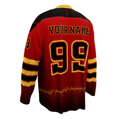 Camiseta de aficionado de hockey de Mordor