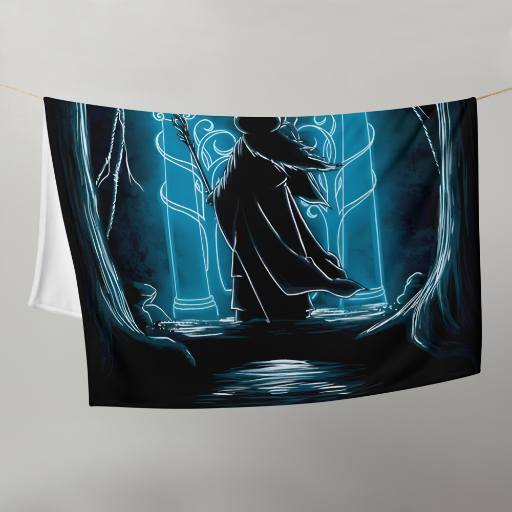 Gates of Moria Throw Blanket