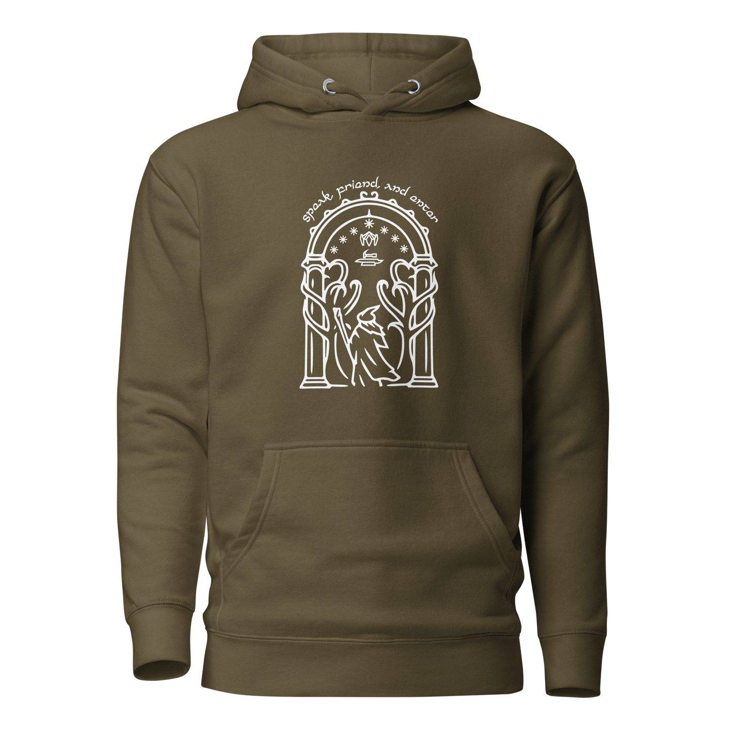 Lord Of The Rings "Doors of Durin" Unisex Hoodie