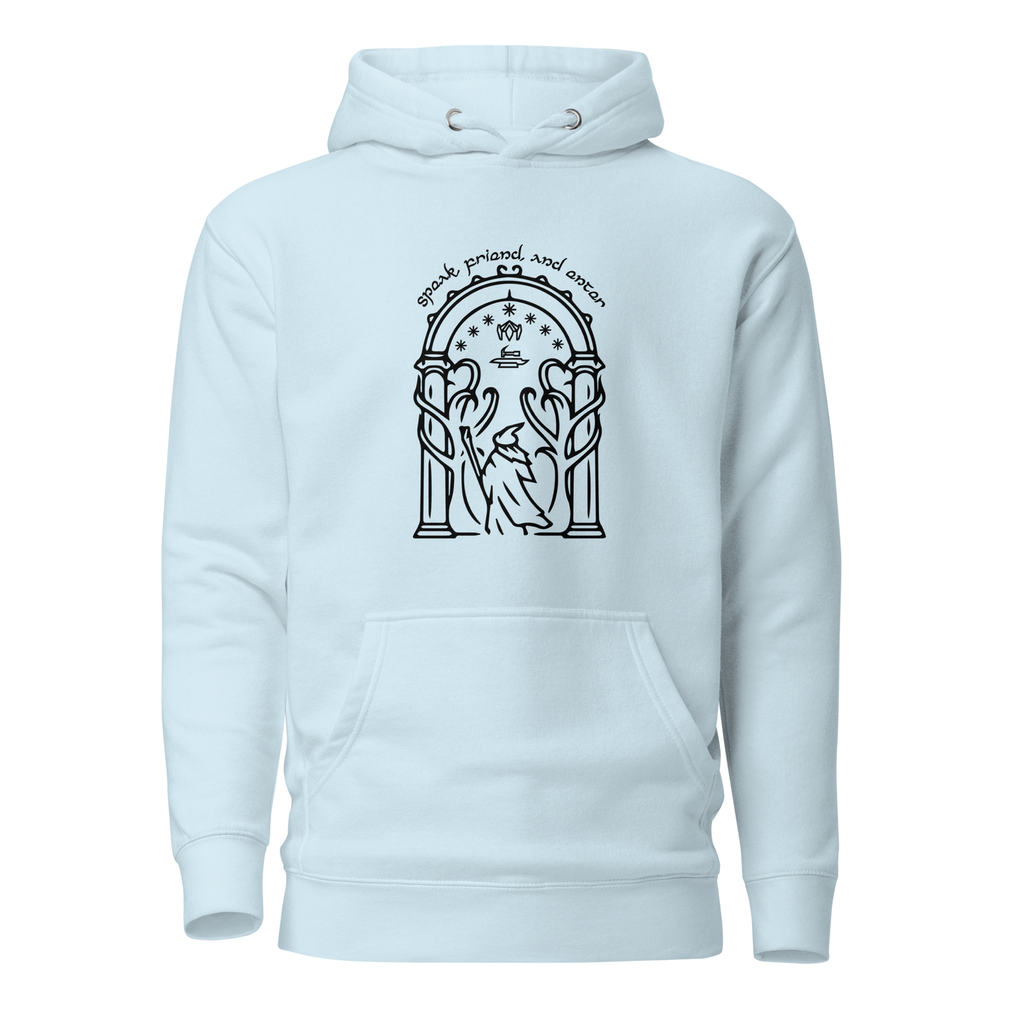 Lord Of The Rings "Doors of Durin" Unisex Hoodie