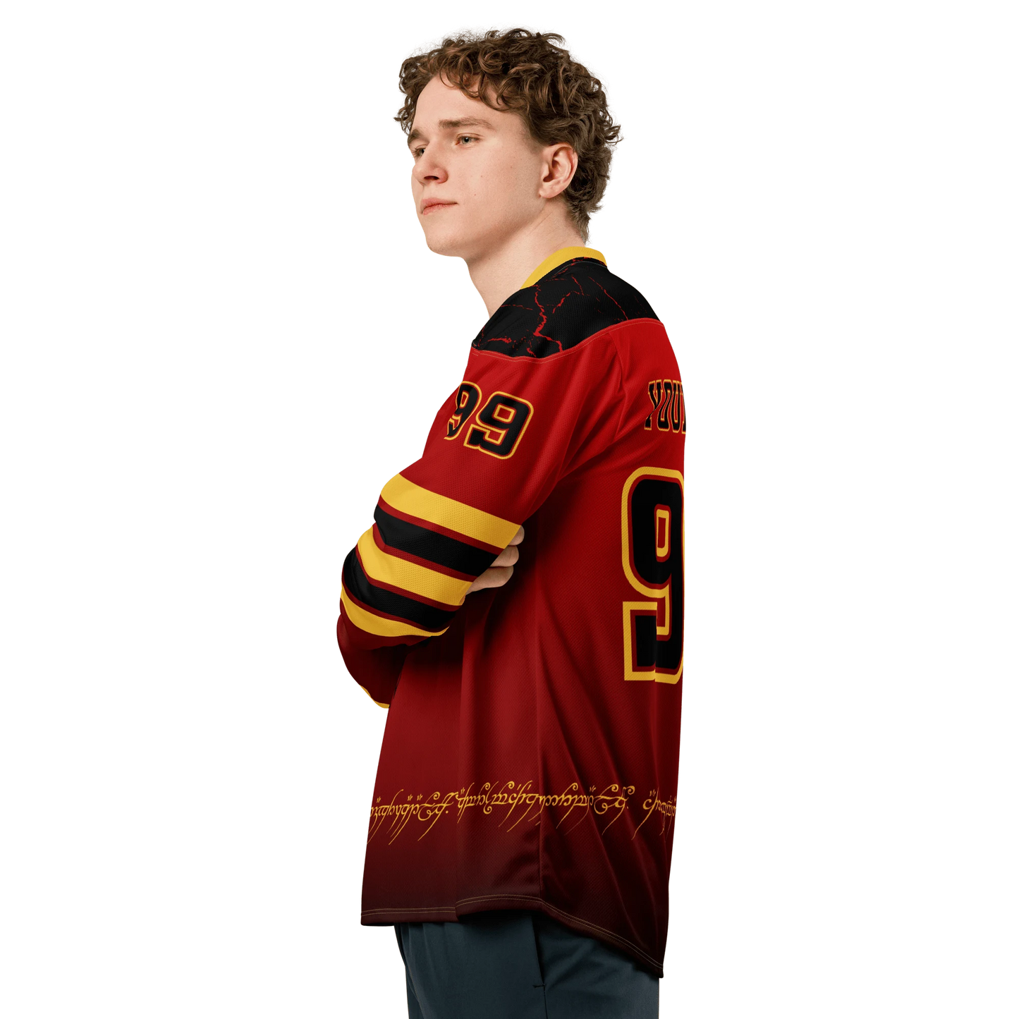 Camiseta de aficionado de hockey de Mordor