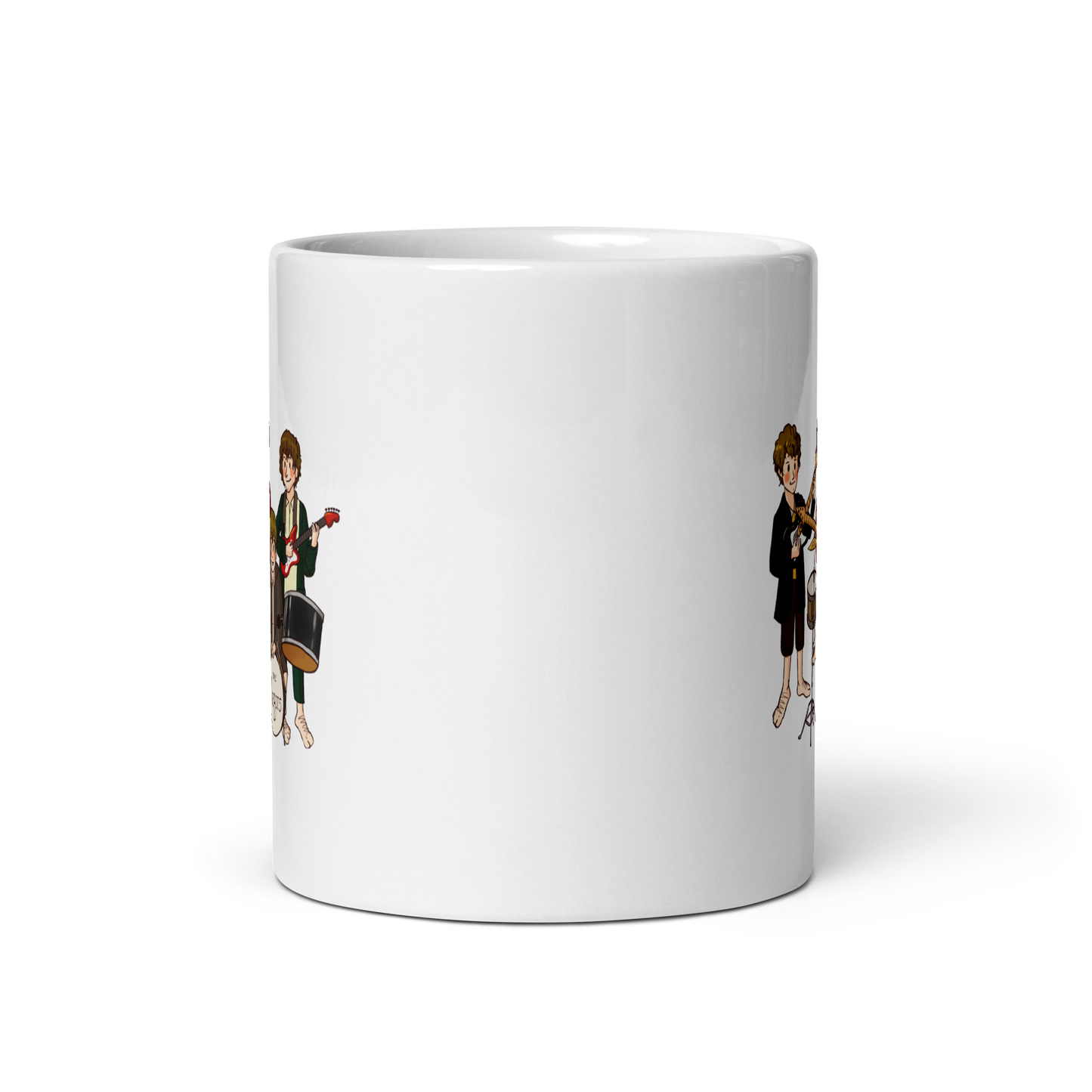 "The Hobbits" White Mug