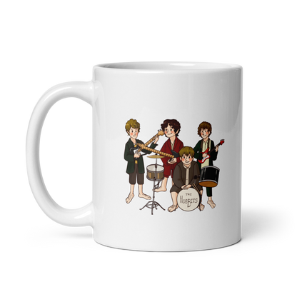 "The Hobbits" White Mug