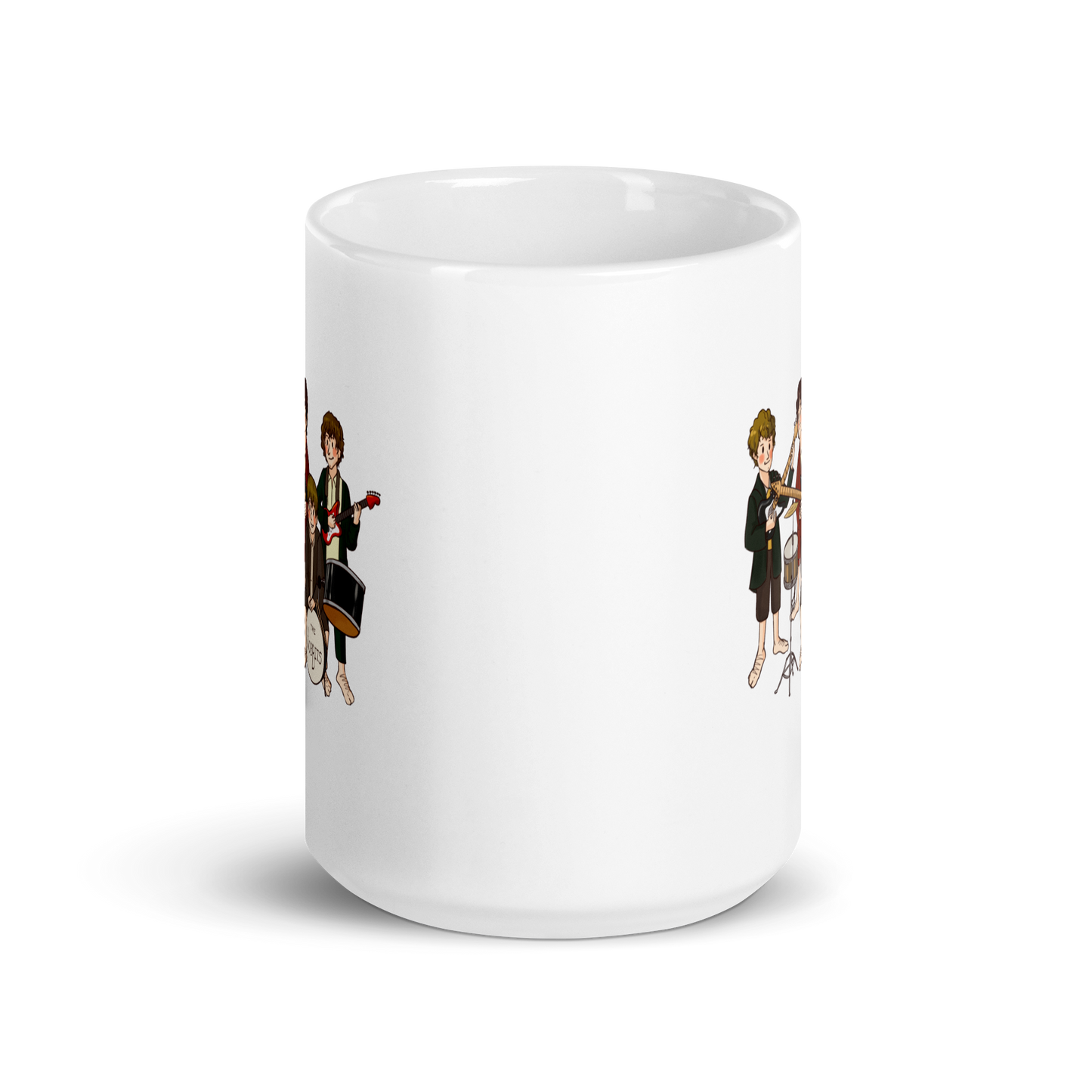 "The Hobbits" White Mug