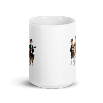 "The Hobbits" White Mug