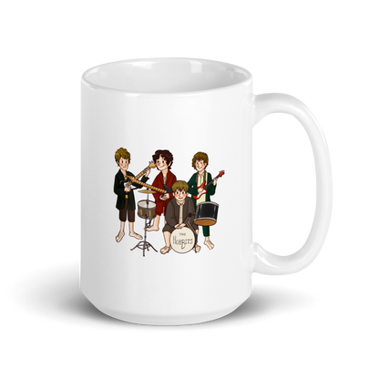 "The Hobbits" White Mug